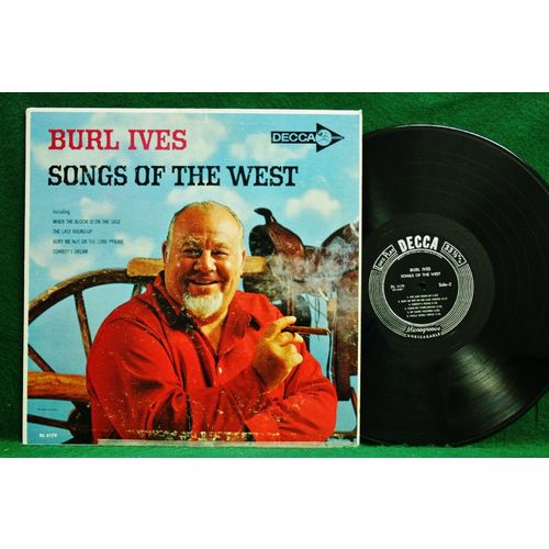Burl Ives - Songs of the West - DL 4179 - EX