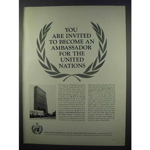 1962 United States Committee for the United Nations Ad