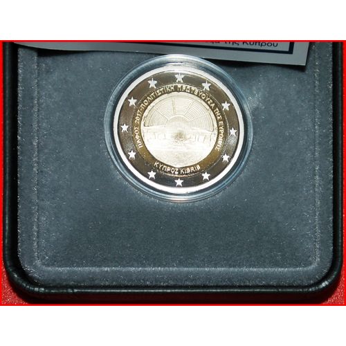 PAPHOS: CYPRUS ★ € 2 EURO 2017 PROOF! RARE! LOW START★NO RESERVE!