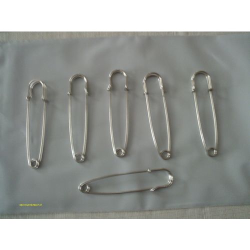 6 pieces 3" Extra Large Safety Pins Sewing Shop Hobbies Display Keys Fabric New