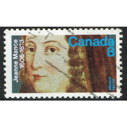 Canada 1973 300th Death Anniv Jeanne Mance 8c Multicoloured SG754 GU