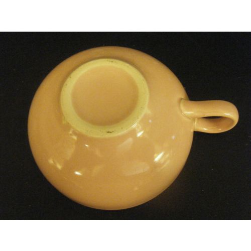 Mid Century Modern Universal Potteries Ballerina Pink Coffee Cup