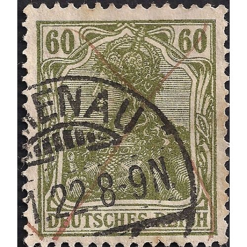 GERMANY, EMPIRE, Germania, light green 1920, 60, #2