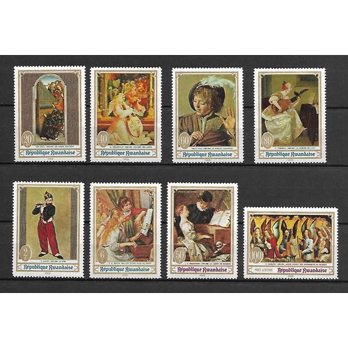 Rwanda 1969 Art - Paintings - Musical Motifs in the 15th-20th Century MNH