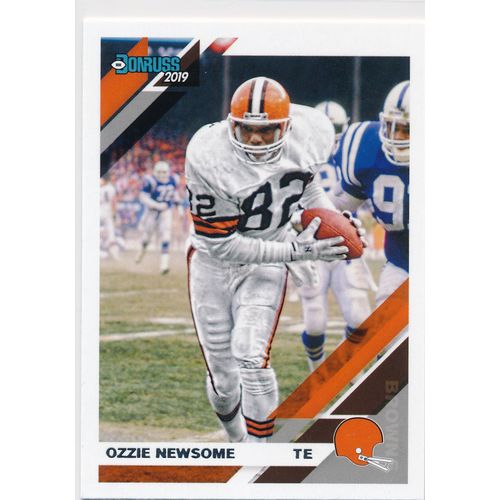 2019 Donruss Football Base 72 Ozzie Newsome Cleveland Browns