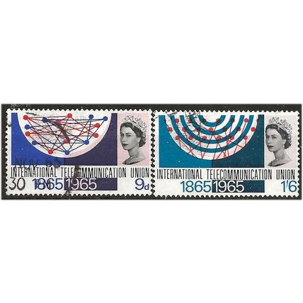 1965 ITU Set SG683-684 Fine Used .. .