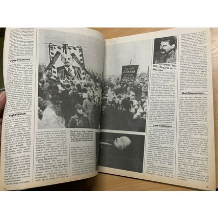 HEADLINES MAGAZINE #16 (DEC 1972) - HOW DID LENIN DIE? / OSCAR WILDE (P3)