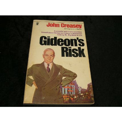 Gideon's Risk by John Creasey writing as JJ Marric