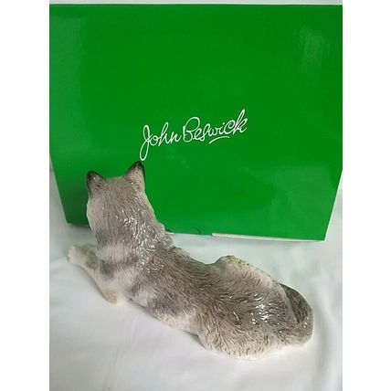 JOHN BESWICK, LYING WOLF, JBDW4, Absolutely Stunning, Boxed, Rare.