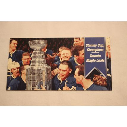 Stanley Cup Champions Toronto Maple Leafs 1994 Parkhurst Tall Boys NO. 178