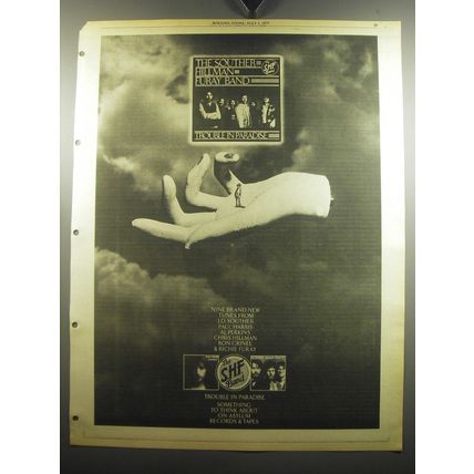 1975 The S.H.F. Band Trouble in Paradise Album Advertisement