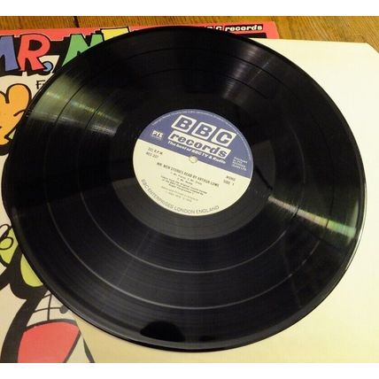 MR MEN stories read by ARTHUR LOWE LP vinyl children vintage BBC TV 1978 stories