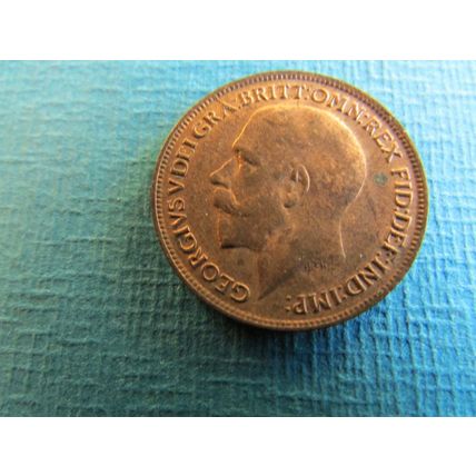 1919 GEORGE V FARTHING FREE POST. (uebid)