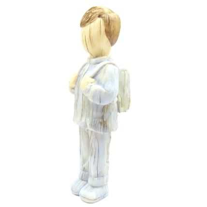 Julian Small Boy Dressed in Blue Ornament Figurine 12 CM Gift Home Decor Collect