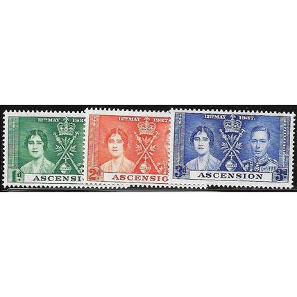 1937 SG 35/37 - MNH (**)