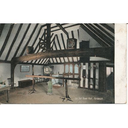 PC21427 The Old Town Hall. Fordwich. Valentine. 1910