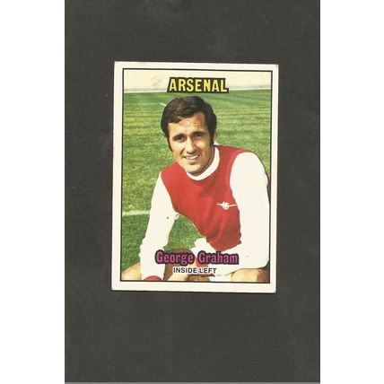 A&BC Orange Back Football 1970-71 #91 George Graham Arsenal