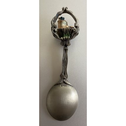 White Rock Water Fairy Pewter Spoon Brand New Great Collectible