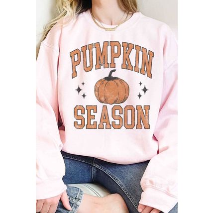 PUMPKIN SEASON FALL OVERSIZED SWEATSHIRT