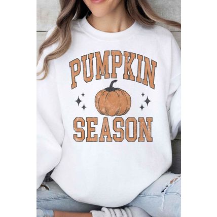 PUMPKIN SEASON FALL OVERSIZED SWEATSHIRT