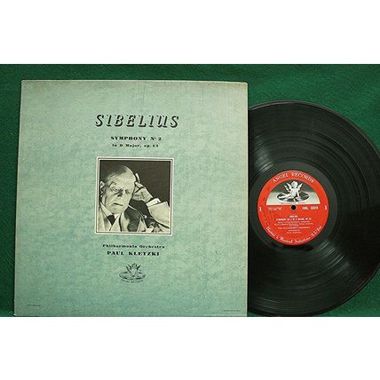Paul Kletzki - Sibelius: Symphony No. 2 In D Major - ANG 35314 - NM
