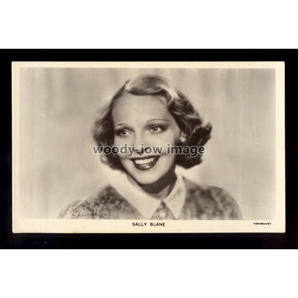 b1536 - Film Actress - Sally Blane - Picturegoer No.704 - postcard