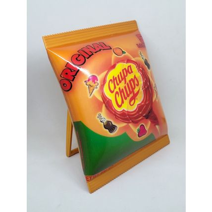 Chupa Chups Lollipops Packaging FM Auto Scan Radio - Rare Vintage Tested & Works
