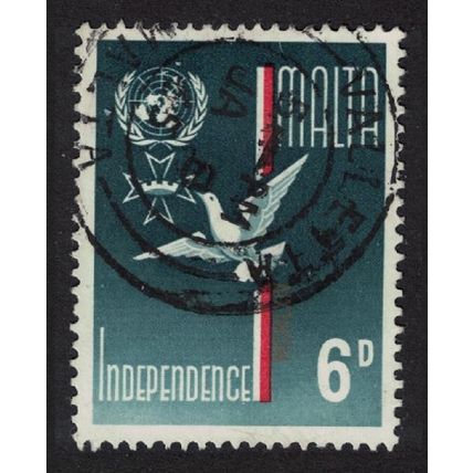 Malta Bird Independence 6d 1964 Canc SG#323