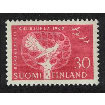 Finland Birds Karelian National Festival Helsinki 1960 MNH SG#614