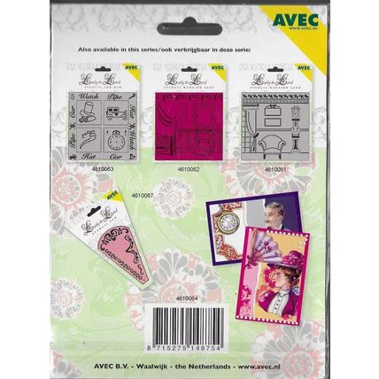 Lady & Lord. Stencil For Her Set. Embossing Cardmaking Scrapbooking Crafts