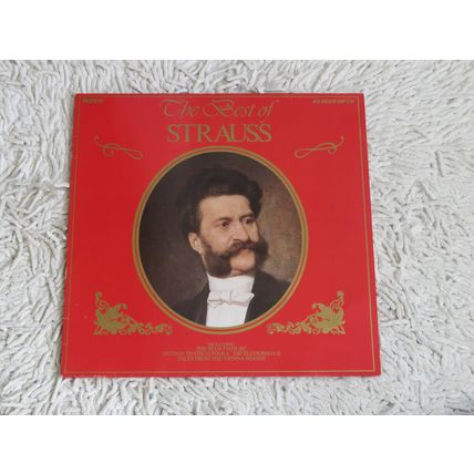 3 X CLASSICAL VINYL LPS. STRAUSS, BEETHOVEN, MOZART .