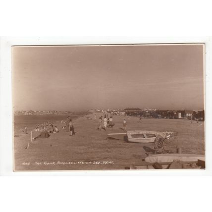 The Holiday Camp Beach Swalecliffe-on-Sea Postcard 1947 Kent