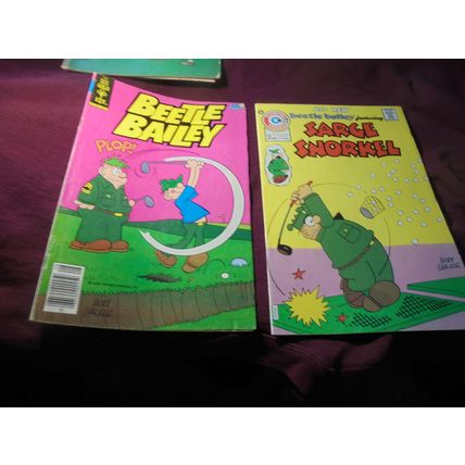 BEETLE BAILEY Bronze Age Lot! 50% OFF! $18.00 Shipped! These four issues range