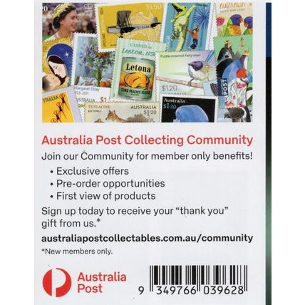 AUSTRALIA: 2025, OPALS. YOWAH NUT OPAL INTERNATIONAL POST, MNH, S/A BOOKLET PAGE