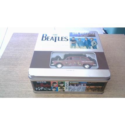 THE BEATLES COLLECTABLE: YESTERDAY Die-Cast Taxi, XL T-Shirt, Single Wall Plaque