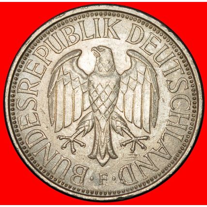 Ⰶ NOT COMMUNIST (1950-2001): GERMANY★ 1 MARK 1975F II1+C+r2★LOW START★NO RESERVE