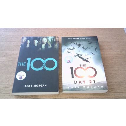 THE 100 (TV Tie-in) 2 Paperback Books