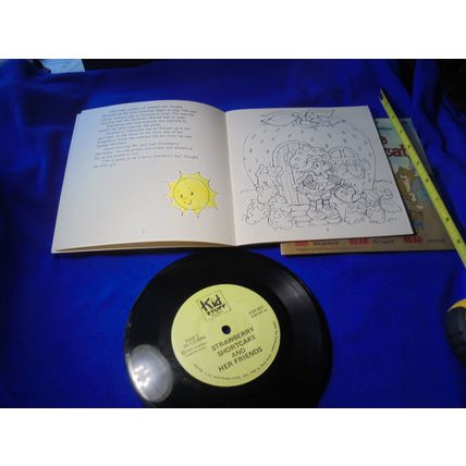 STRAWBERRY SHORTCAKE & The ARISTOCATS! Book & Record Sets $20.00 shipped!!