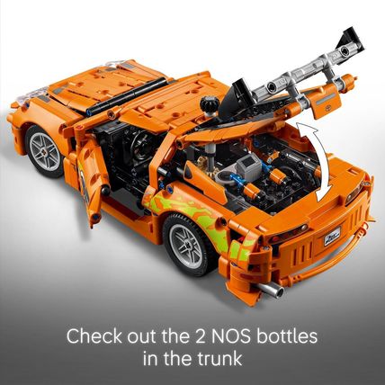 LEGO Technic Fast and Furious Toyota Supra MK4 Building Kit- Toy Car for Kids, B