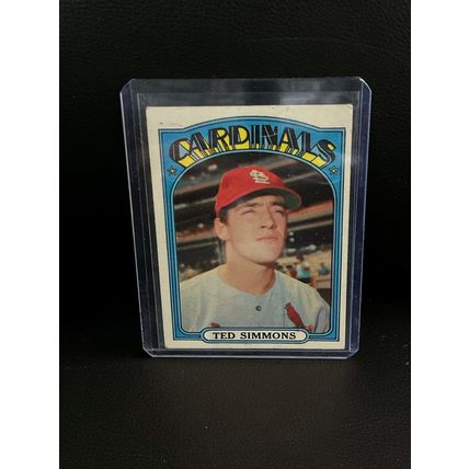 Ted Simmons #154 | 1972 Topps Baseball Trading Card