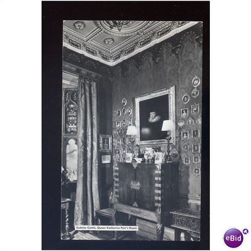 Gloucestershire SUDELEY CASTLE Queen's Room Postcard by English Life