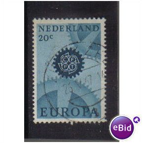 NETHERLANDS 1967 EUROPA 20C F/U SG1031
