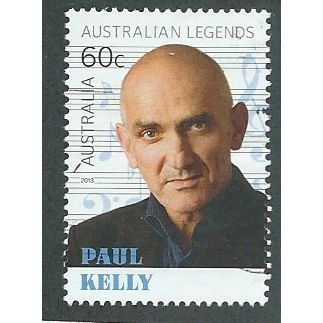 AUS 2013 60c 'AUSTRALIAN LEGENDS- PAUL KELLY' FINE USED (EBID38-206)