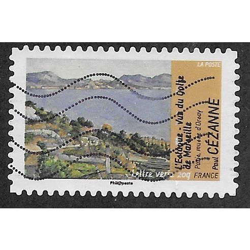 FRA 2013 (58c) 'ART- PAINTINGS IN WATER - CEZZANNE' FINE USED(EBID55-702)