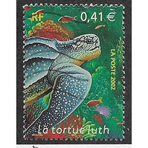 FRA 2002 41c 'TURTLE' FINE USED (EBID56-845)