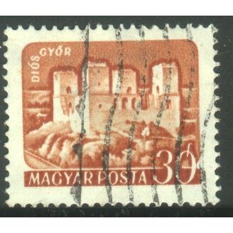 Hungary 1960 - SG1633 - 30f brown - Diosgyer Castle - used