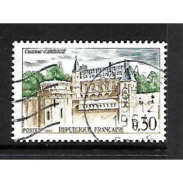 FRANCE 1963 TOURIST PUBLICITY 30c AMBROISE CHATEAU SG 1619 FINE USED#