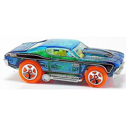 Hot Wheels - '69 Chevelle: HW Race 2014 - X-Raycers #179/250 *Blue Edition*