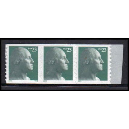 3617 23c George Washington Very Fine MNH CNP+1 Left V46 P/UL PA3852