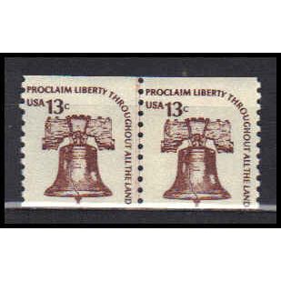 1618 13c Liberty Bell Just Clears MNH CLP CA0275